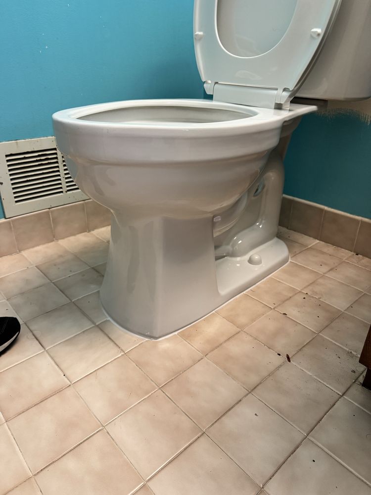 Toilet replacement.