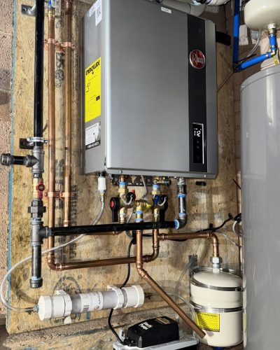 Tankless installation